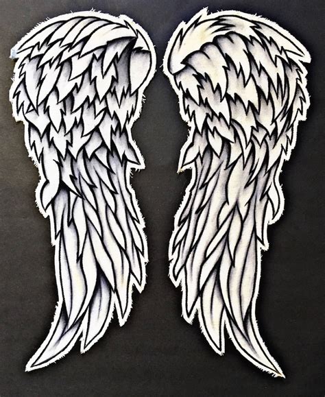 Daryl Dixon Angel Wings - Etsy