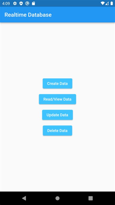 Realtime Database In Flutter App Mobikul