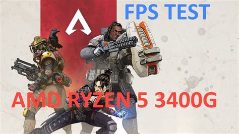 RYZEN 5 3400G APEX LEGENDS HIGH SETTINGS FPS TEST PHILIPPINES Game