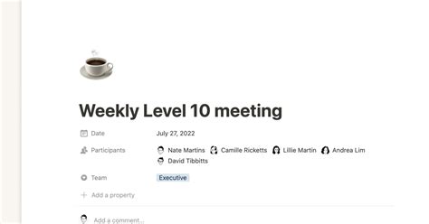 What Is An Eos Meeting Hotsell