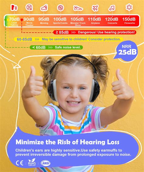 Snapklik.com : PROHEAR 032 2.0 Noise Cancelling Headphones For Kids