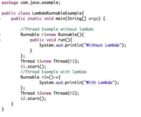 Lambda Expression In Java 8 Javagyansite