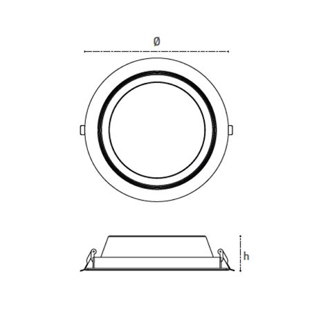 Sıva Altı Backlight Led Downlight Aydınlatma