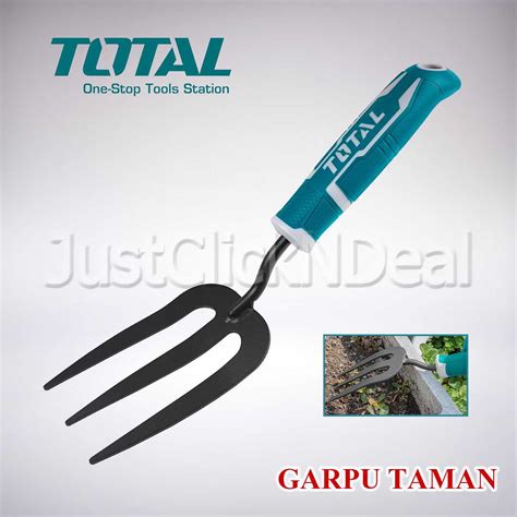 Jual Total Garpu Taman Kebun Penggembur Tanah Gagang Karet