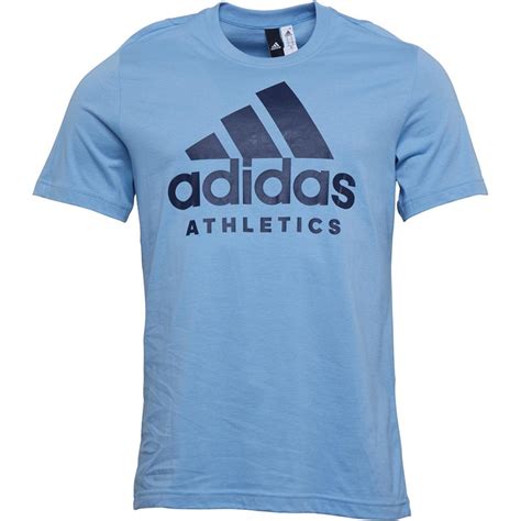 Buy Adidas Mens Athletics Sport Id T Shirt Ash Blue