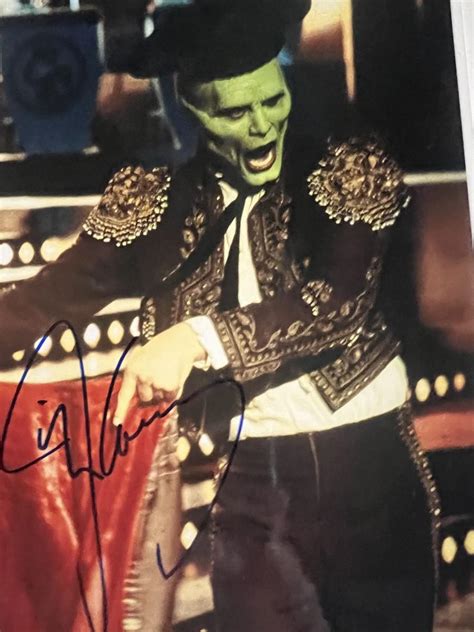 The Mask Jim Carrey signed photo | EstateSales.org