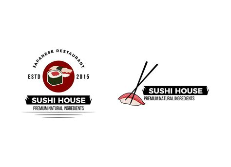 Sushi Restaurant Logo Design Template 9521820 Vector Art At Vecteezy