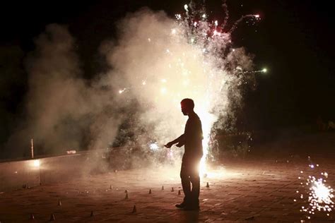 Delhi Firecracker Ban Revelers Flout Norms With Impunity