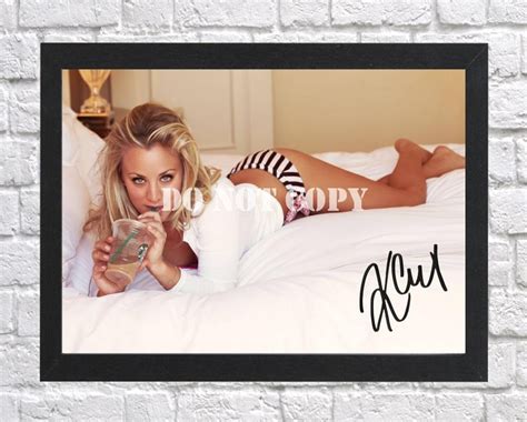 Kaley Cuoco The Big Bang Theory Signed Autographed Photo Poster 4 Tv1060 A4 83x117