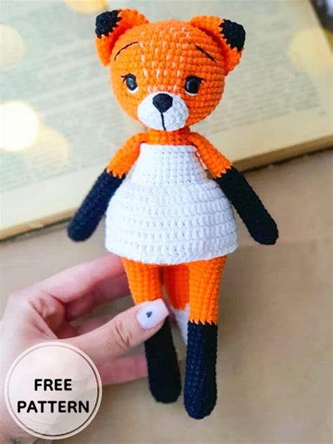 Amigurumi Cute Crochet Fox Lina Free Pattern 2 Free Amigurumi Crochet