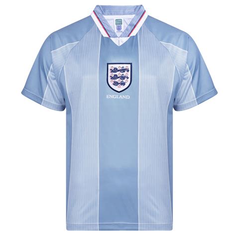 England 1996 Euro Away Shirt England Jersey Score Draw