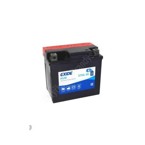 EXIDE ETX5L BS AGM 12V 4 Ah 70 A BATTERIE MOTO Batterie Rabat