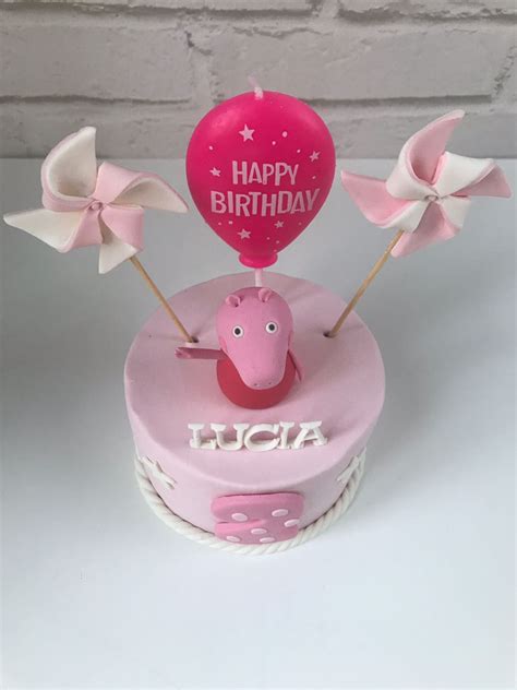 Ana Barta Resposter A Creativa Tartas Fondant Madrid Pepa Pig Tarta