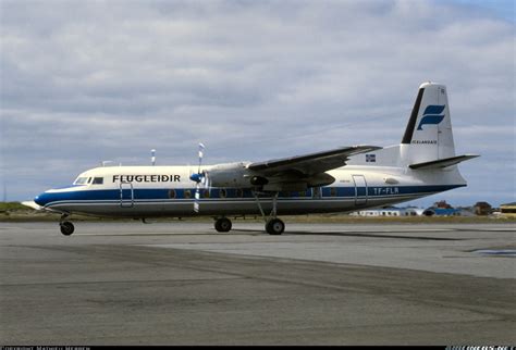 Fokker F 27 500 Friendship Flugleidir Icelandair Aviation Photo