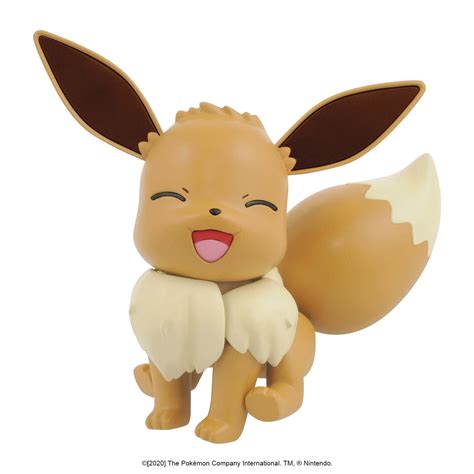 Dec237742 Pokemon 04 Eevee Quick Model Kit Previews World