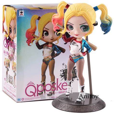 Q Posket Suicide Squad Harley Quinn Figure Pvc Suicide Squad Figure Dc