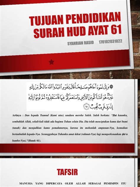 Belajar Mengaji Surah Hud Ayat 61 80 52 Off