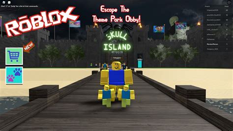 Roblox Escape The Theme Park Obby Youtube