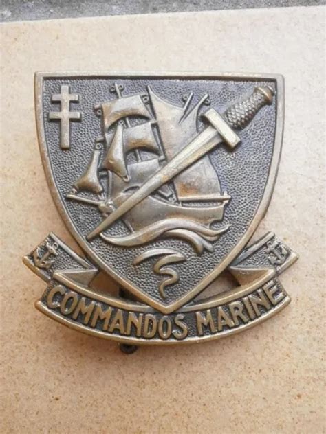 Insigne De Beret Commando Marine Chauvet Arthus Bertrand Eur