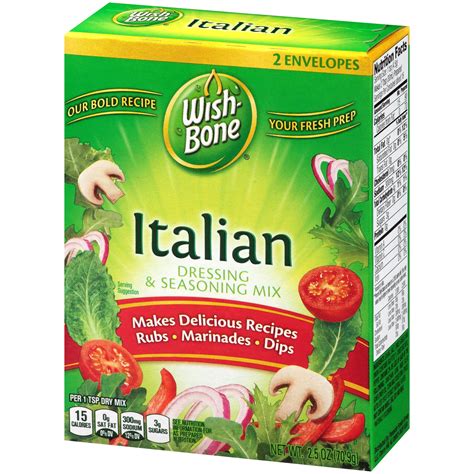 Italian Seasoning Packet Nutrition