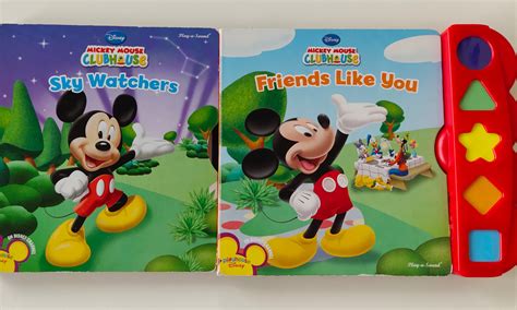 Mickey Mouse Clubhouse Play A Sound Book Set Of 2 Hobbies And Toys