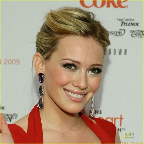 Hilary At The Heart Truth Red Dress Collection 2009 Hilary Duff Photo