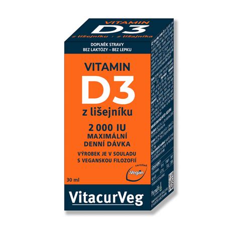 Pharmalife Vitamin D3 z lišejníku 2000 IU 30ml BENU cz