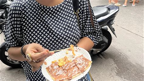 Best Thai Food Thai Banana Pancake On Khao San Road Bangkok Thailand Bangkok Street Food