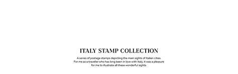 Italy Stamp Collection on Behance