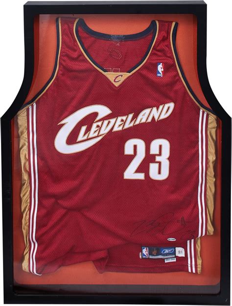 2003-04 LeBron James Signed Game Issued Rookie Jersey (UDA)