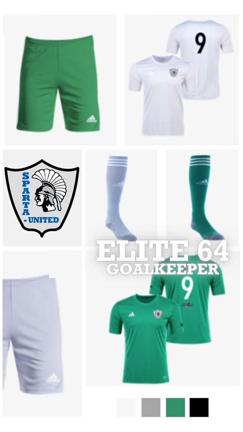 Uniform Kit Information Sparta United Soccer Club