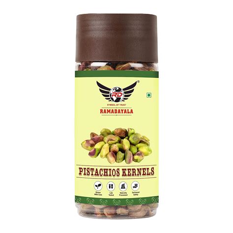 Ramadayala Pistachios Kernels Without Shell Roasted And Unsalted