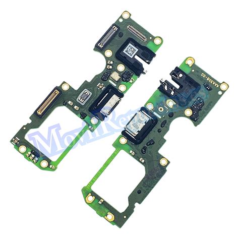 Placa De Conector De Carga Usb Tipo C Con Micr Fono Y Jack Audio Para