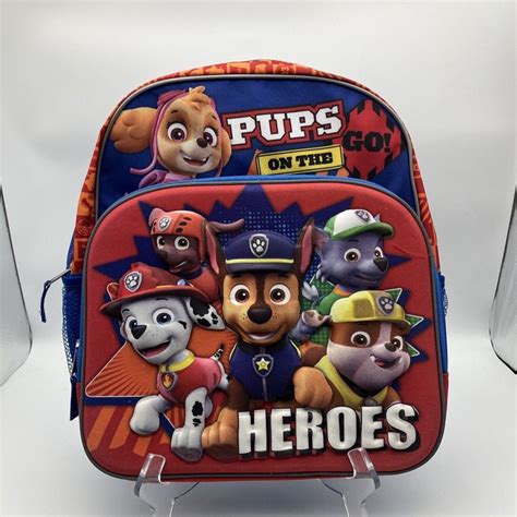 Pop Out Paw Patrol Backpack Ebay Paw Patrol Backpack Backpacks Paw Patrol