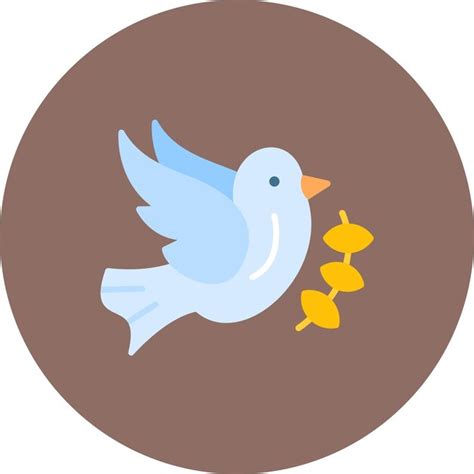 Premium Vector Dove Flat Illustration