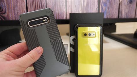 Samsung Galaxy S10 Speck Presidio Grip And S10e Speck V Grip Case Review Youtube