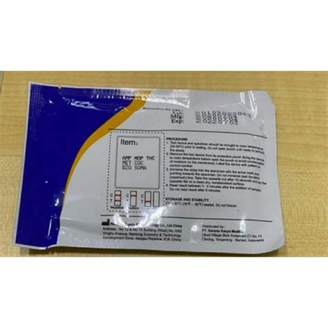 Jual Alat Tes Strip Urine Parameter Soma Carisoprodol Egens