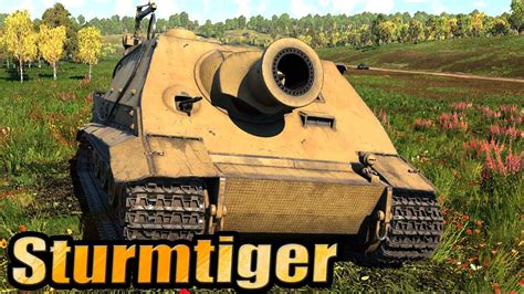 Sturmtiger In Game Th Anniversary War Thunder Youtube