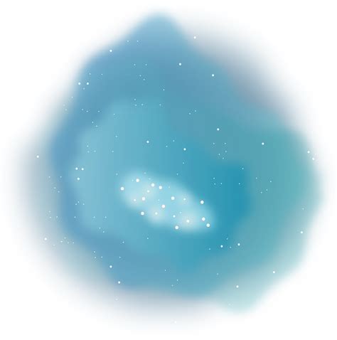 Star-forming Nebula (Version One, Blue)