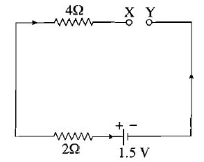 In The Circuit Shown A Conducting Wire Is Connected Between Points A