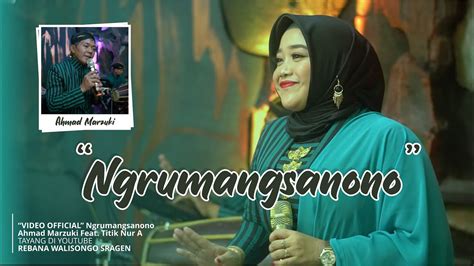 Ngrumangsanono Ahmad Marzuki Feat Titik Nur A Official Music Video