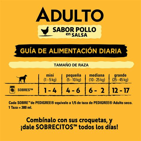 Pedigree Sobres Adulto En Salsa Sabor Pollo