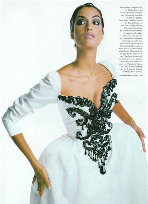 Asian Models Blog Vintage Saturday Yasmeen Ghauri Editorial For