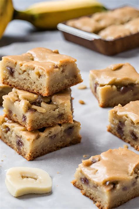 Banana Blondies Recipe