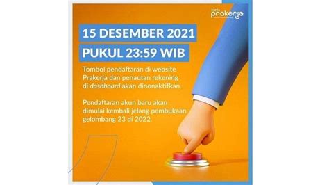 Kartu Prakerja Gelombang Dibuka Tahun Begini Cara Daftarnya