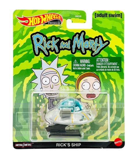 HOT WHEELS 2021 RETRO ENTERTAINMENT RICK AND MORTY RICK S SHIP GJR47