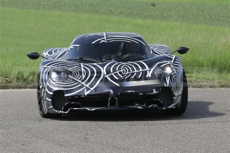 Pagani C La Nuova Hypercar Stata Avvistata In Germania Foto Spia