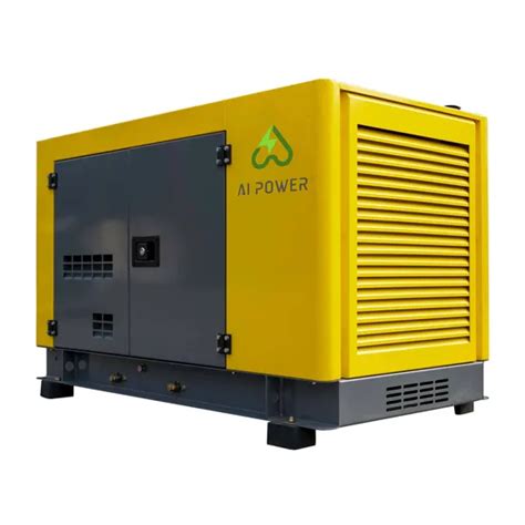 10kva 15kva 20kva Water Cooled 3 Phases Power Plant Silent Diesel