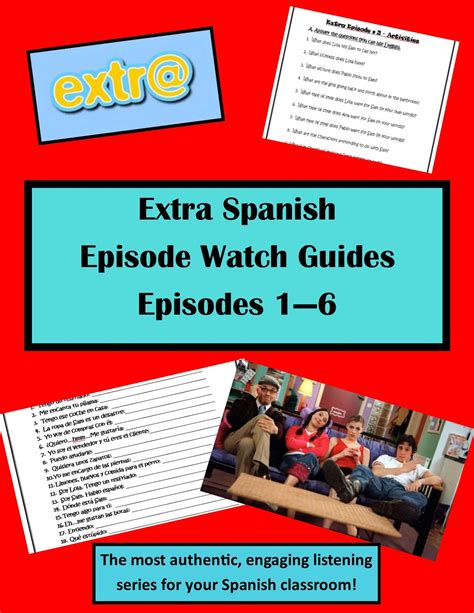 Señora Baxter S Spanish Class Finally Extra Episode Watch Guides Are Available