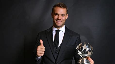 Manuel Neuer Uefa Mens Goalkeeper Of The Year Firstsportz